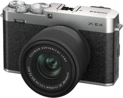 富士フイルム ミラーレスデジタルカメラ FUJIFILM X-E4 レンズキット シルバー