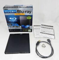 【動作確認済】 ロジテック USB Type-C ポータブルBDドライブ ブラック LBD-PWB6U3CSBK