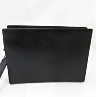 サルヴァトーレ・フェラガモ レザー セカンドバッグ クラッチバッグ ブラック Salvatore Ferragamo