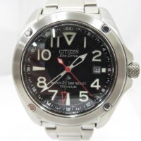 シチズン Eco-Drive プロマスター DURATECT PMX56-2591 チタンケース 20気圧防水 黒文字盤 B876-H25543 ROMASTER