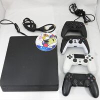 プレイステーション4 本体 ジェットブラック HDD 500GB CUH-2000AB01 + 別売りコントローラー付き PS4