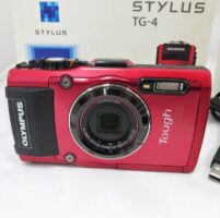 オリンパス デジタルカメラ Stylus TG-4 Tough レッド 16GB SDカード付き OLYMPUS コンデジ