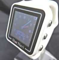 ショットナビ beyond lite plus GPS ゴルフ ナビ 白 ユニセックス 腕時計 説明書有り
