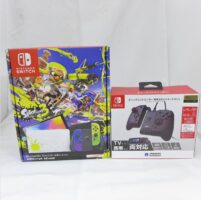 Nintendo Switch 有機ELモデル スプラトゥーン3 エディション HORI グリップコントローラー 付き