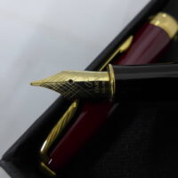 パーカー 万年筆 ソネット ボルダー ペン先 K18 箱 ソフトケース付き PARKER SONNET