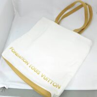 ルイヴィトン 美術館 トートバッグ ホワイト FONDATION LOUIS VITTON